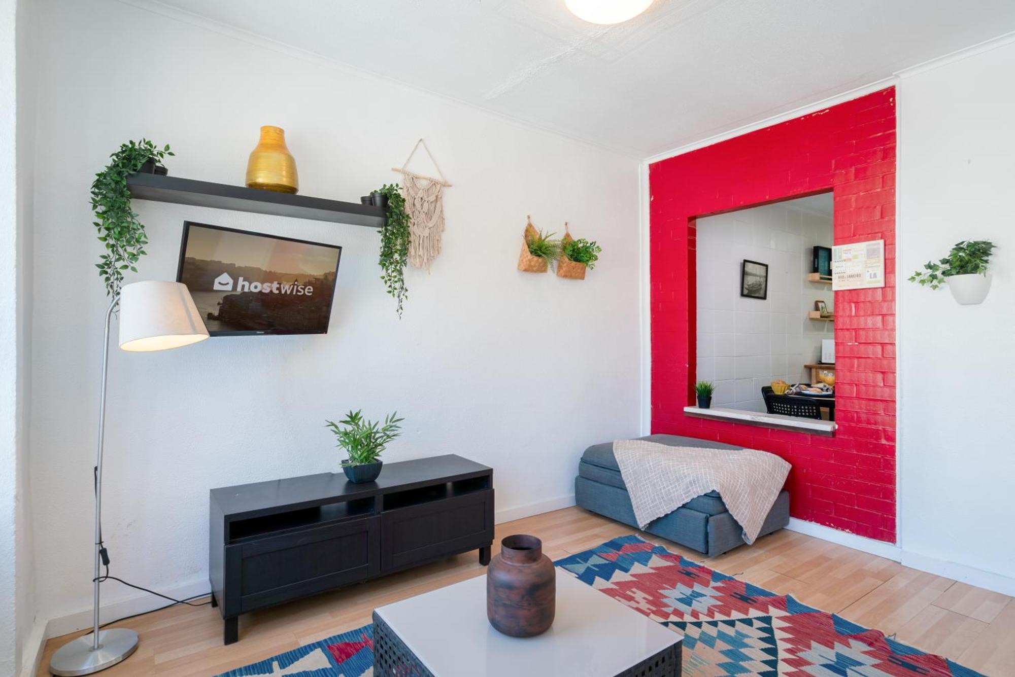 Ferienwohnung Host Wise - Large Flat W Terrace - Ace Location At Aliados Porto Exterior foto